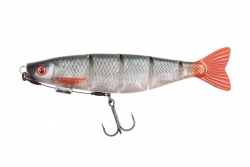 Силиконовая приманка Rage Pro shad Jointed UV Ultra Natural Roach Loaded 14cm / 5.5inch 31g 1шт