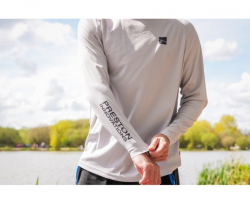 Футболка с длинными рукавами Preston Grey Performance Sun Shirt UPF-40 1шт