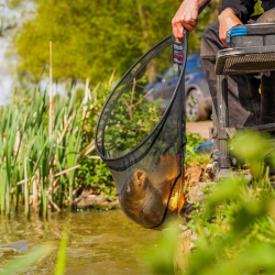 Голова подсака Preston Carbon Hair Mesh Landing Net 18” / 45cm 1шт