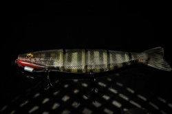 Силиконовая приманка Rage Pro shad Jointed UV Natural Perch Loaded 14cm / 5.5inch 31g 1шт