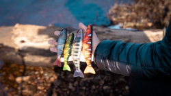 Силиконовая приманка Rage Pro shad Jointed UV Natural Perch Loaded 14cm / 5.5inch 31g 1шт