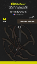 Лентяйка Ridge Monkey Connexion D-Rig Kickers Weed Green M 10шт
