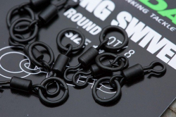 Вертлюг быстросьемный с кольцом Korda Quick Change Ring Swivel Round Size 11 8шт