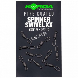 Вертлюг быстросьемный для крючка Korda PTFE Spinner Swivel XX Size 11