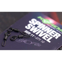Вертлюг быстросьемный с кольцом Korda Spinner Ring Swivel Size 11 10шт