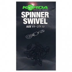Вертлюг быстросьемный с кольцом Korda Spinner Ring Swivel Size 11 10шт