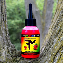 Ликвид Feedermania Fluo Colour Syrup Strawberry 100g