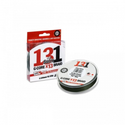 Плетеный шнур Sufix G-Core Braided Green 12+1 0,165mm 9,1kg 150m