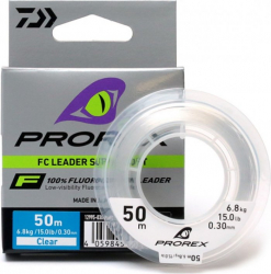 Поводочный материал флюорокарбоновый Daiwa Prorex Fluorcarbon 0,26mm 4,8kg 50m