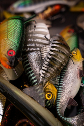 Силиконовая приманка Rage Jointed Replicant Original Stickleback 15cm / 6inch 60g 1шт