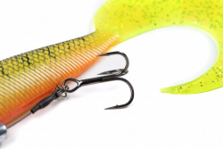 Силиконовая приманка Rage Pro Grub Loaded Natural Perch 16cm 6.3" 35g 1шт