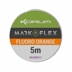 Эластичная маркерная нить Korum Marka-Flex Fluoro Orange 5m