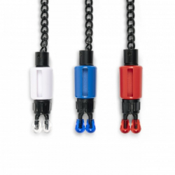 Набор свингеров Korum Bite Indicator Bobbin Set (red, white, blue)