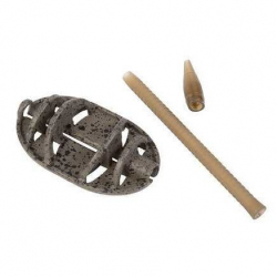 Кормушка методная Preston ICS In-Line Dura Flat Method Feeder XL 90g 1шт