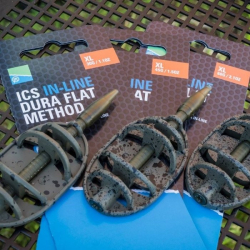 Кормушка методная Preston ICS In-Line Dura Flat Method Feeder XL 90g 1шт
