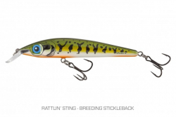 Воблер Salmo Rattlin Sting Suspending Breeding Stickleback 9cm