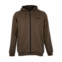 Толстовка Avid Carp Compound Zip Hoodie Brown XL 1шт