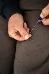Игла для лидкора Avid Carp Re-Rig Quick-Splice Needle Purple