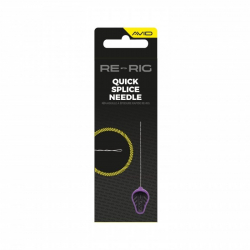 Игла для лидкора Avid Carp Re-Rig Quick-Splice Needle Purple