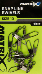 Вертлюг с карабином Matrix Snap Link Swivels Size 16