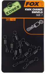 Вертлюг быстросъемный Fox Edges Kwik Change Swivels Size 7
