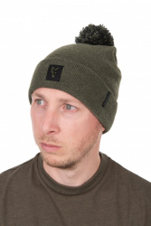 Шапка Fox Collection Bobble Hat Green / Black