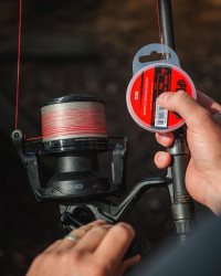 Конусний шок лідер Spomb Tapered Braided Leaders Red 3pcs 10m 50lb-20lb