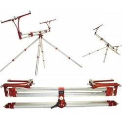 Род под Meccanica Vadese Nick 95 Revolution 4 Rod Satin and Red Satin and Red 4 rod 1шт