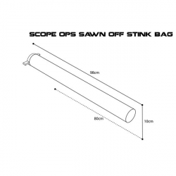 Чехол для подсака Nash Scope OPS Stink Bag Sawn Off 98cm