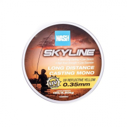 Леска Nash Highline Mono UV Yellow 15lb 0.35mm 1000m 1шт