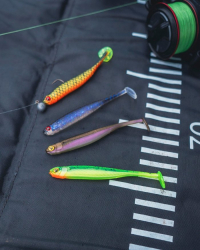 Силіконова приманка Rage Mini Tiddler Mixed Colour Pack 4pcs