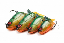 Силіконова приманка Rage Jointed Replicant Slick Scale 18cm / 7inch 80g 1шт