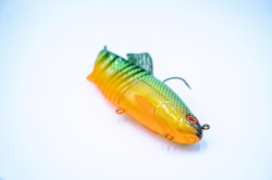Силіконова приманка Rage Jointed Replicant Slick Scale 18cm / 7inch 80g 1шт