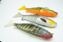 Силіконова приманка Rage Jointed Replicant Slick Scale 18cm / 7inch 80g 1шт