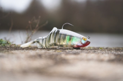 Силіконова приманка Rage Jointed Replicant Silver Halo