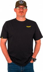 Футболка Black Cat Chase Dreams Black Tee