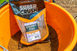 Прикормка Sonubaits Super Crush Chunky Fish 2 kg