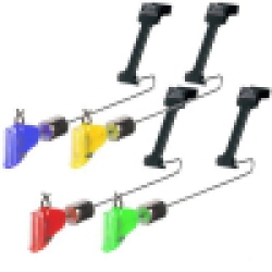 Набір свінгерів FOX Micro Swinger 4 Rod Set R. O. G. B. 