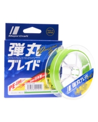 Шнур Major Craft Bullet Blade X4 150m PE1.2 green