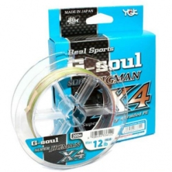 Шнур YGK G-Soul Super Jig Man X4 200m PE2.0 30lb 