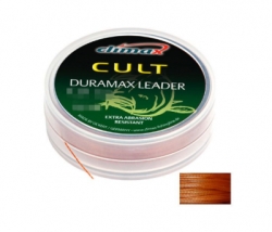 Шок лідер Climax Cult Duramax 20m 0.18mm 25lb red-brown 