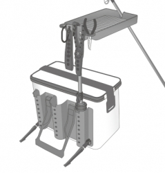 Столик DaiichiSeiko Tackle Station для сумки
