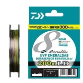 Плетеный шнур DAIWA UVF EMERALDAS DURA SENSOR X8+SI2 150M #0.4 MULTICOLOR