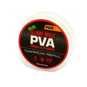 Запасная ПВА сетка для теплой воды Fox Edges PVA Mesh Refills Slow Melt Red Narrow 25mm