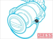 Подшипники для катушек DRESS LINE ROLLER BEARING LD-OS-2504 (FOR SHIMANO)