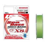 Плетеный шнур LINE SYSTEM SEABASS X8 NIGHT GAME 150М #0.6