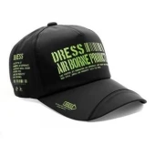 Кепка DRESS AIRBORNE CAP #BLACK/LIME GREEN