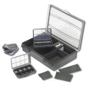Коробка органайзер одинарная укомплектованная Fox F-Box Deluxe Medium Single