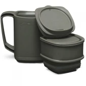 Термо кружка с чайным набором Ridge Monkey Thermo Mug DLX Brew Set Grey 18x9cm