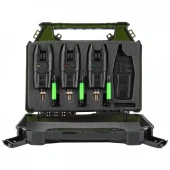 Набор сигнализаторов и свингеров Korum Kbi-R Bite Alarm Presentation Set 3+1